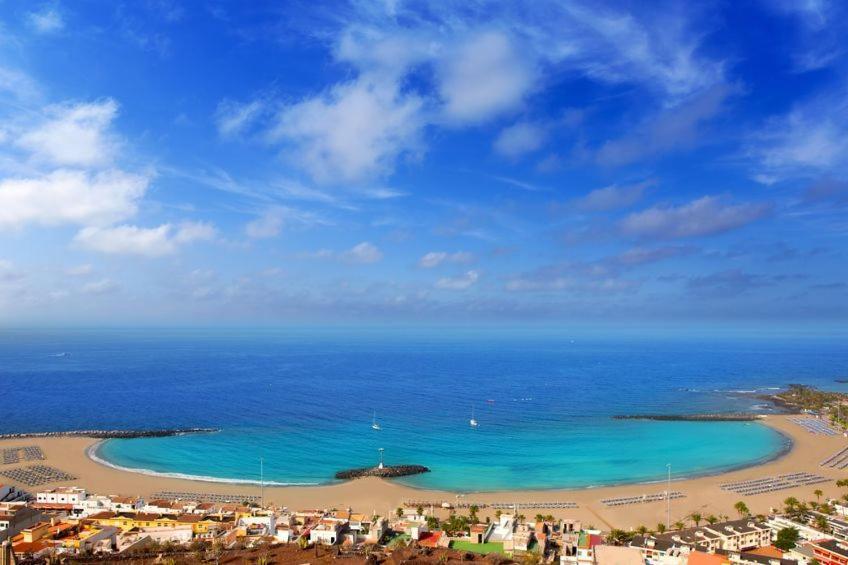 ロスクリスティアーノスFirst Line Sea, Luxury Penthouse, Sea And Sunset View Vivenda Vacational Guayero 618アパートメント エクステリア 写真