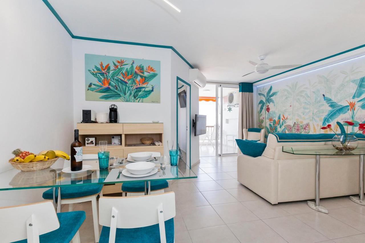 ロスクリスティアーノスFirst Line Sea, Luxury Penthouse, Sea And Sunset View Vivenda Vacational Guayero 618アパートメント エクステリア 写真