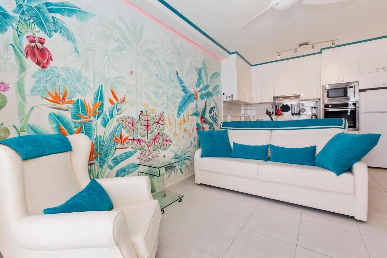 ロスクリスティアーノスFirst Line Sea, Luxury Penthouse, Sea And Sunset View Vivenda Vacational Guayero 618アパートメント エクステリア 写真