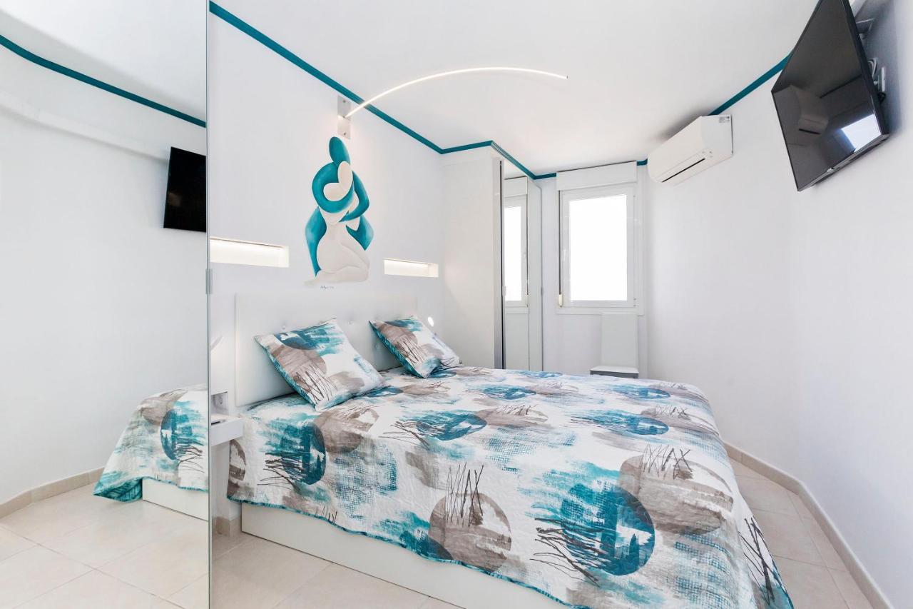 ロスクリスティアーノスFirst Line Sea, Luxury Penthouse, Sea And Sunset View Vivenda Vacational Guayero 618アパートメント エクステリア 写真